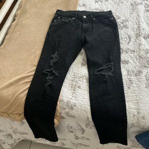 Abercrombie and Fitch Black Skinny Jean
